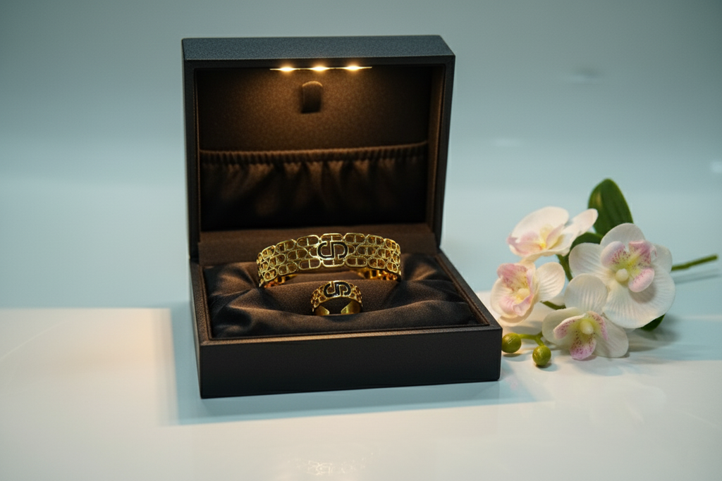 HoneyComb Pattern Bracelet