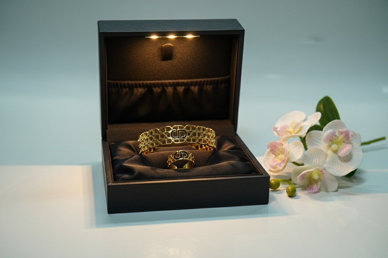 HoneyComb Pattern Bracelet