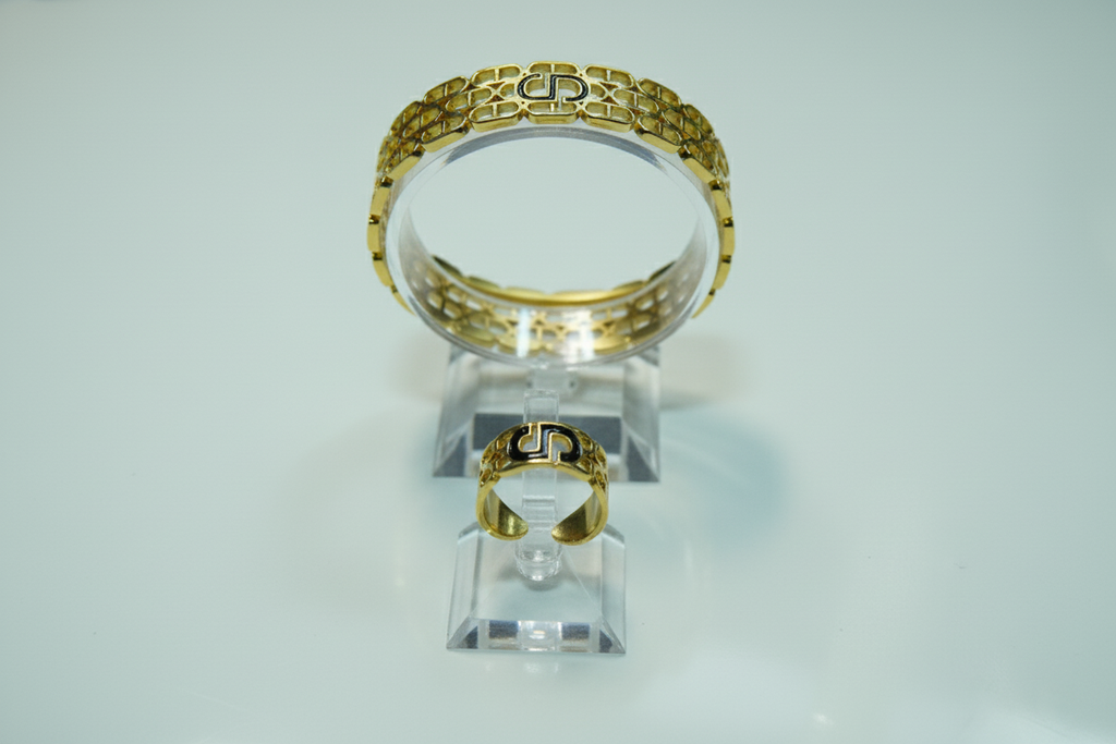 HoneyComb Pattern Bracelet