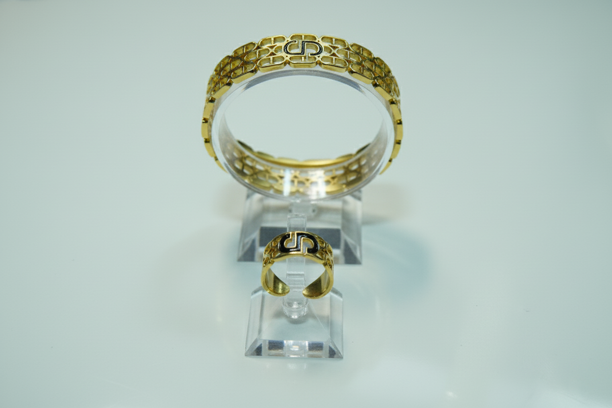 HoneyComb Pattern Bracelet