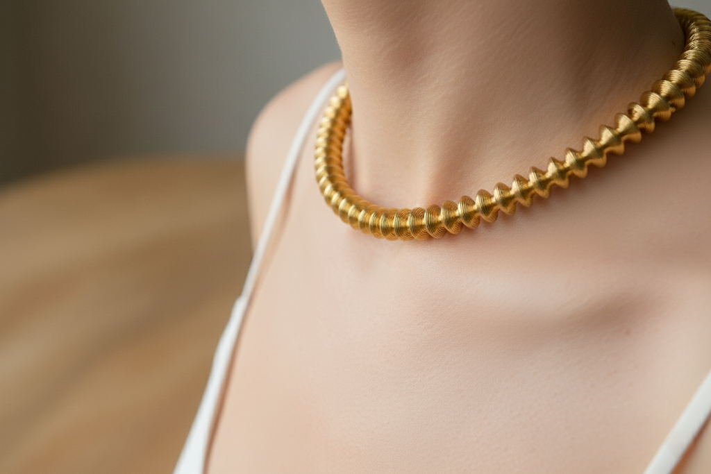 Thick Roller Necklace