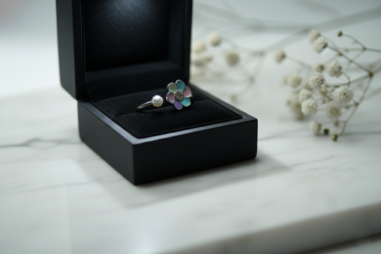 Silver Style Ring -1001