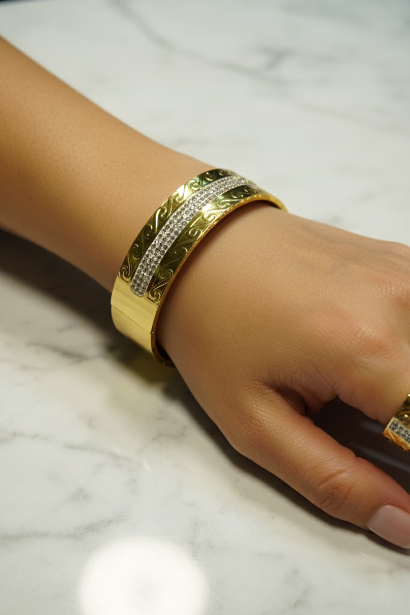 Embossed Bracelet- High Quality