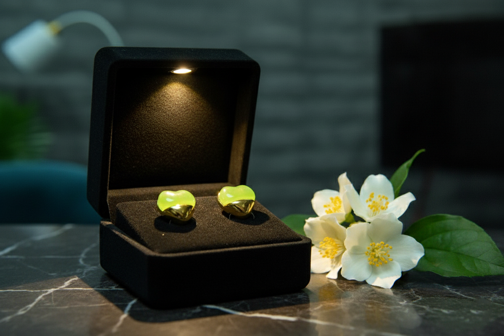 Green Jade 💚Earrings