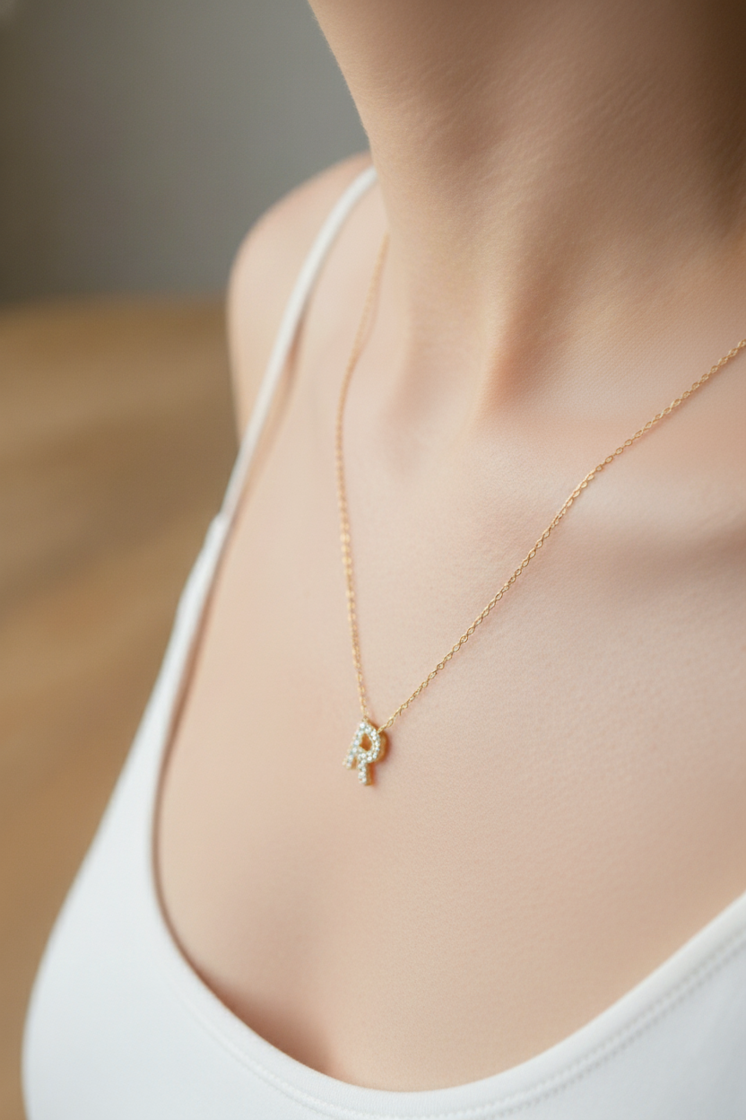 Bling 'R' Pendant Chain