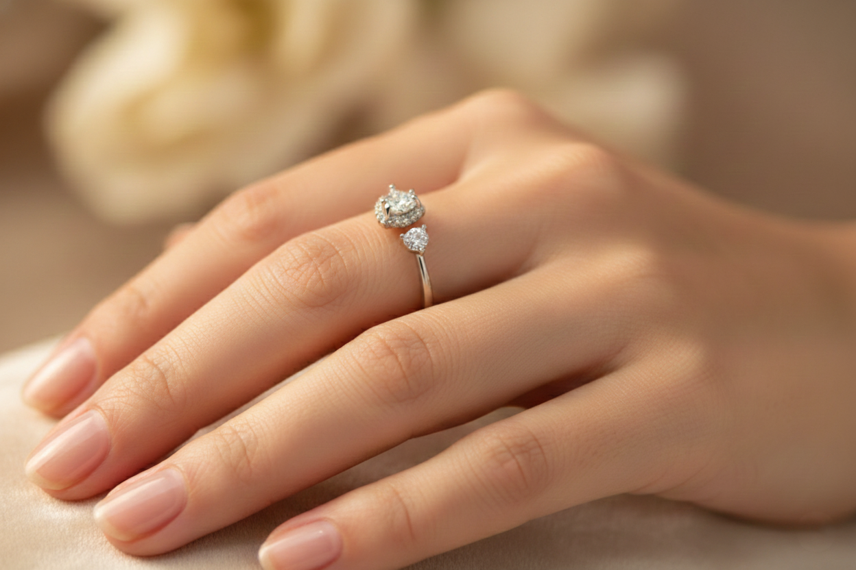 Silver Style Ring -1003