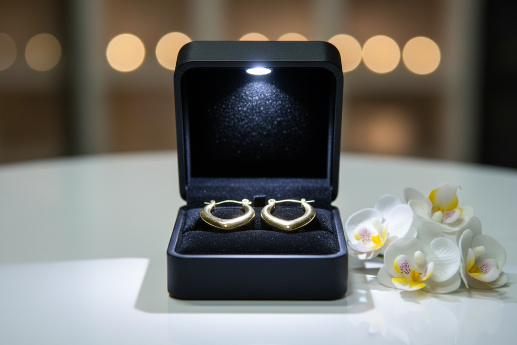 Chunky Hoop Earrings