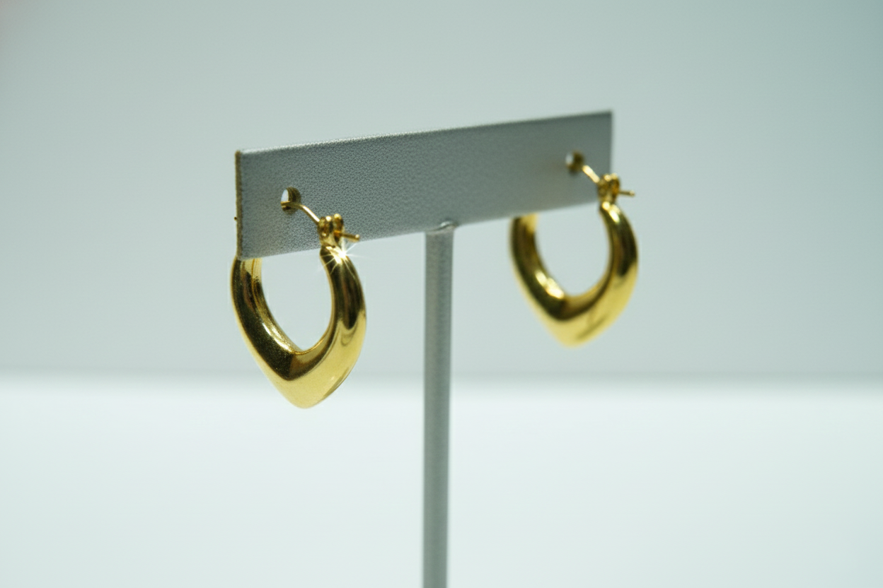 Chunky Hoop Earrings