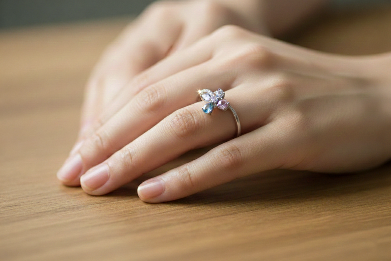 Silver Style Ring -1005