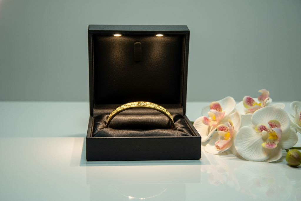 OM 🕉️ Embossed Unisex Bracelet