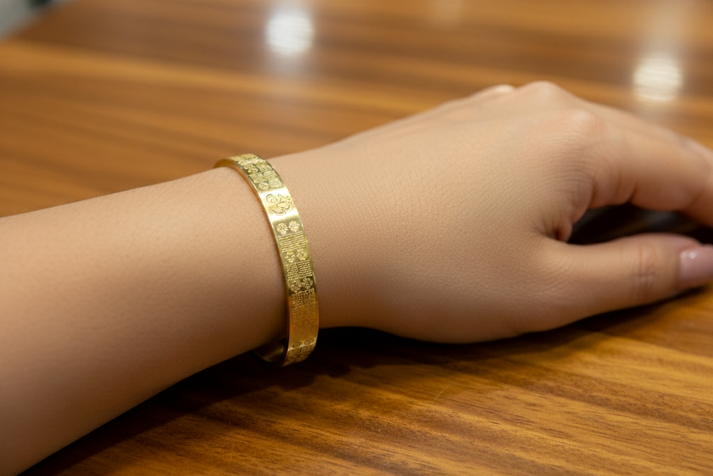 OM 🕉️ Embossed Unisex Bracelet