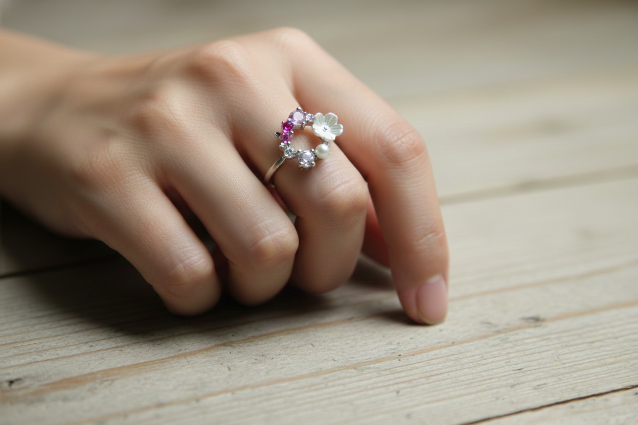 Silver Style Ring -1007