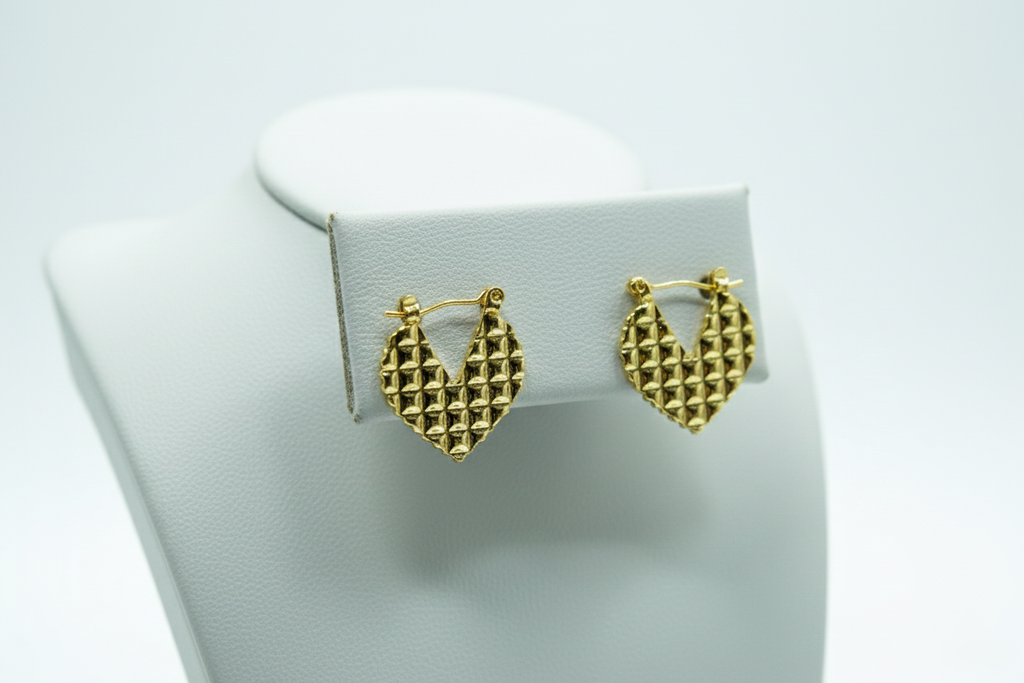 Geometric Love Earrings