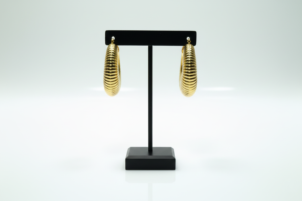 Ethnic Big Loops -Earrings