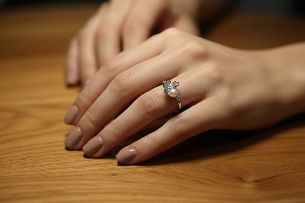 Silver Style Ring -1017