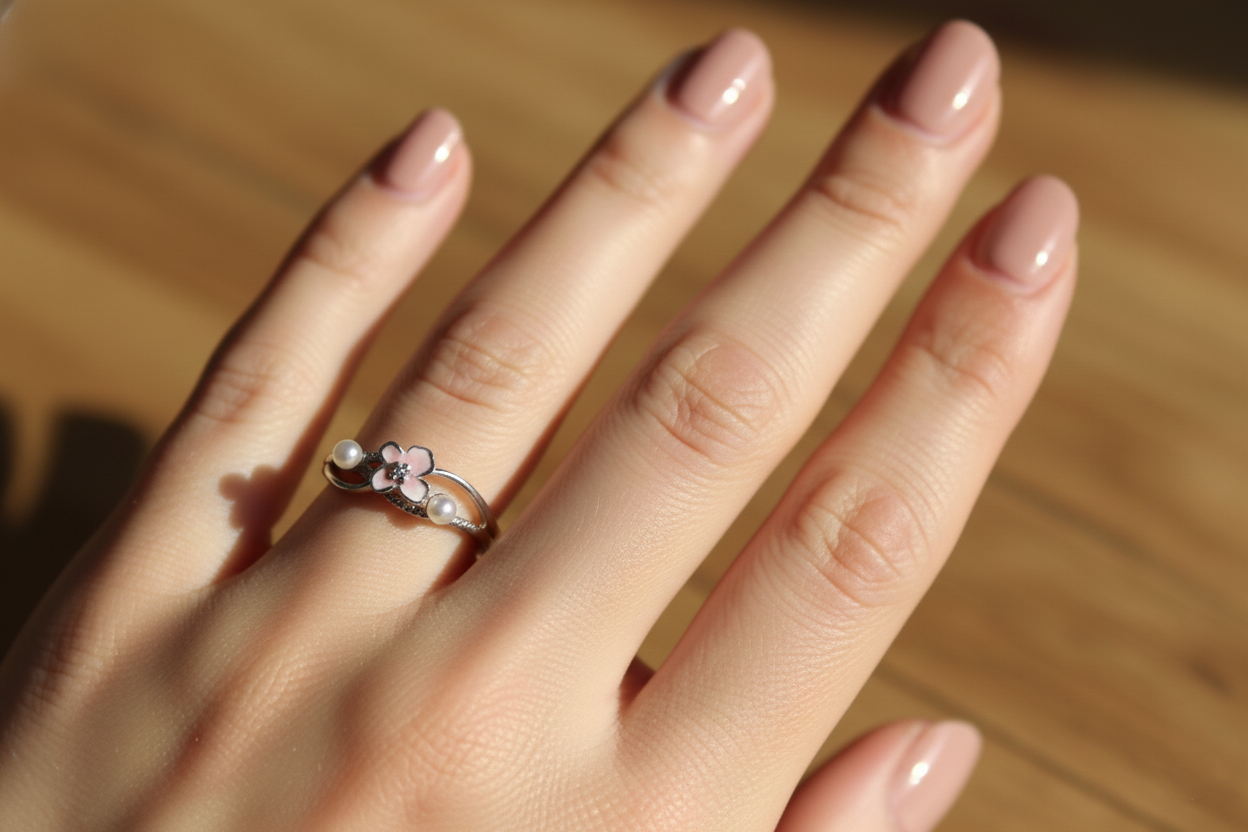 Silver Style Ring -1009