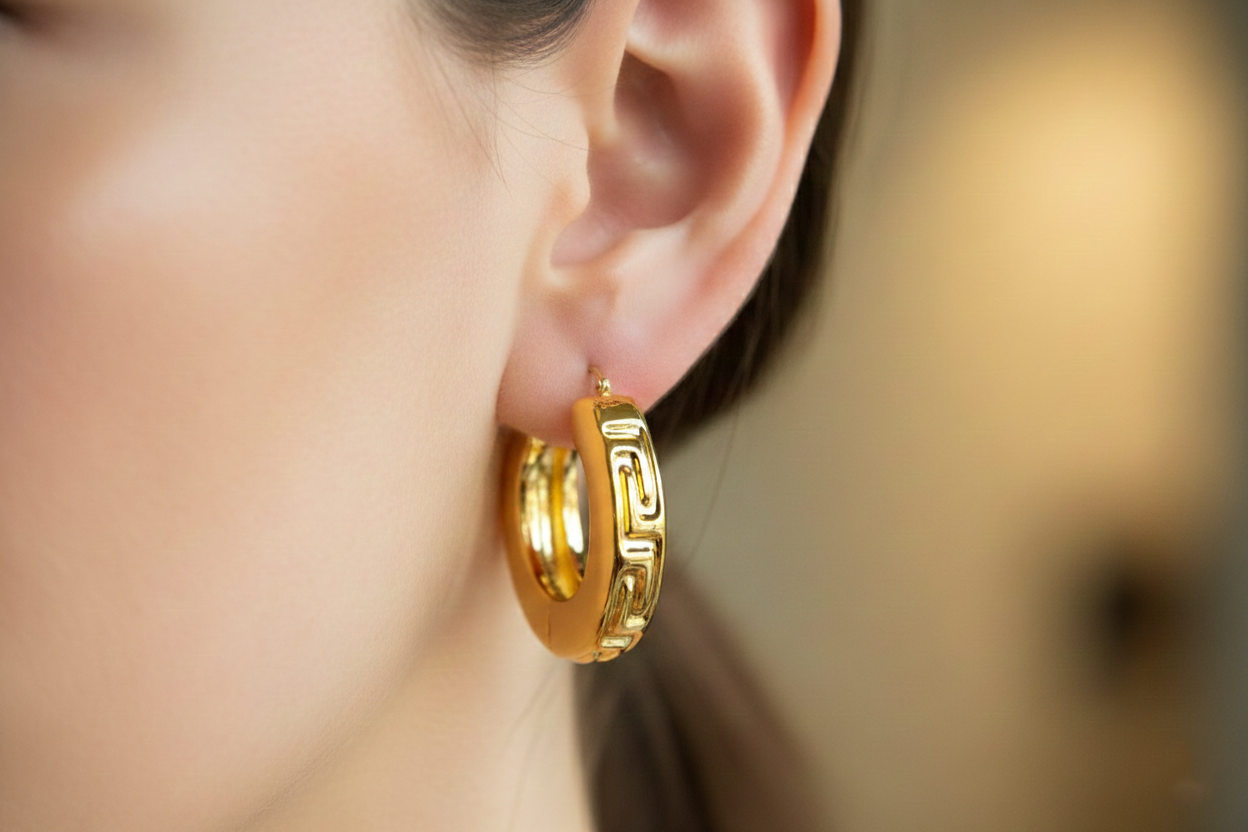 Jhoomka Style Big Earrings