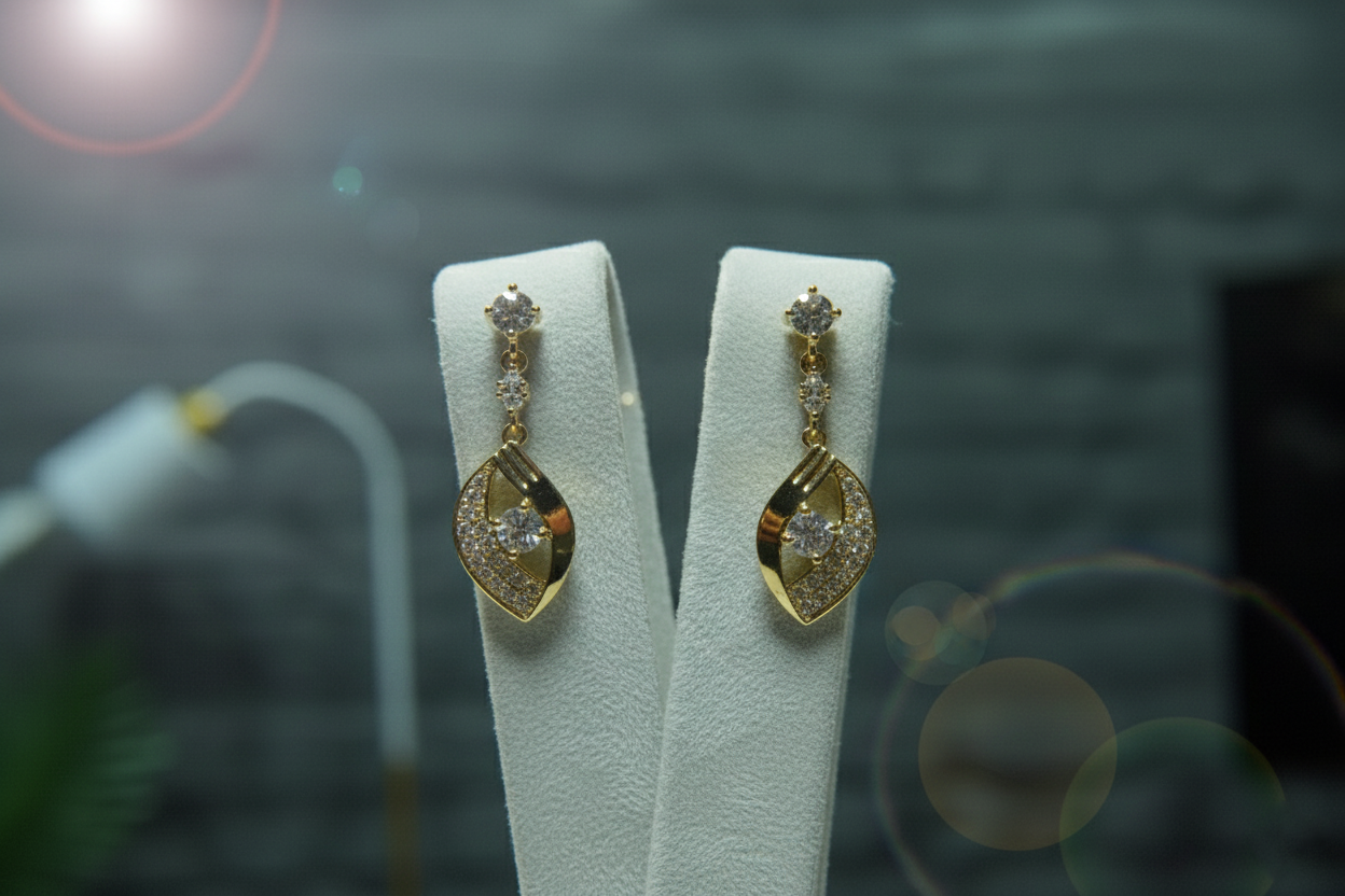 Glimmer Diamond Earrings