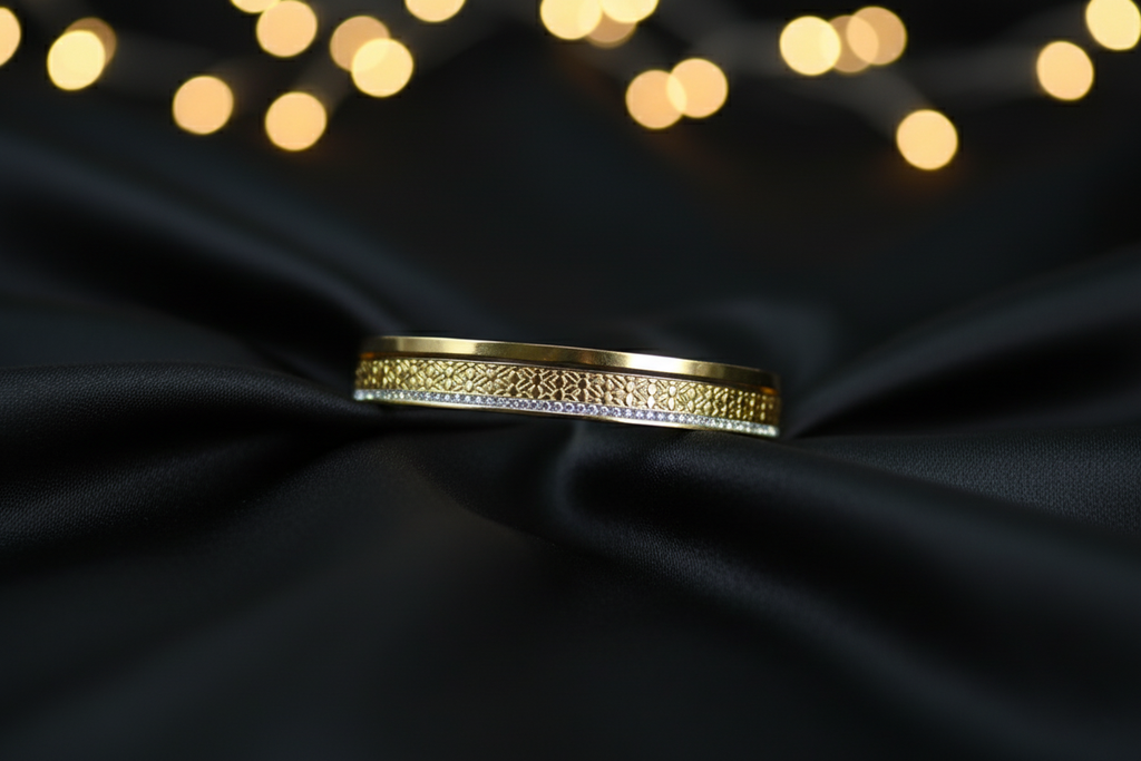 Star Studded free Size Bracelet