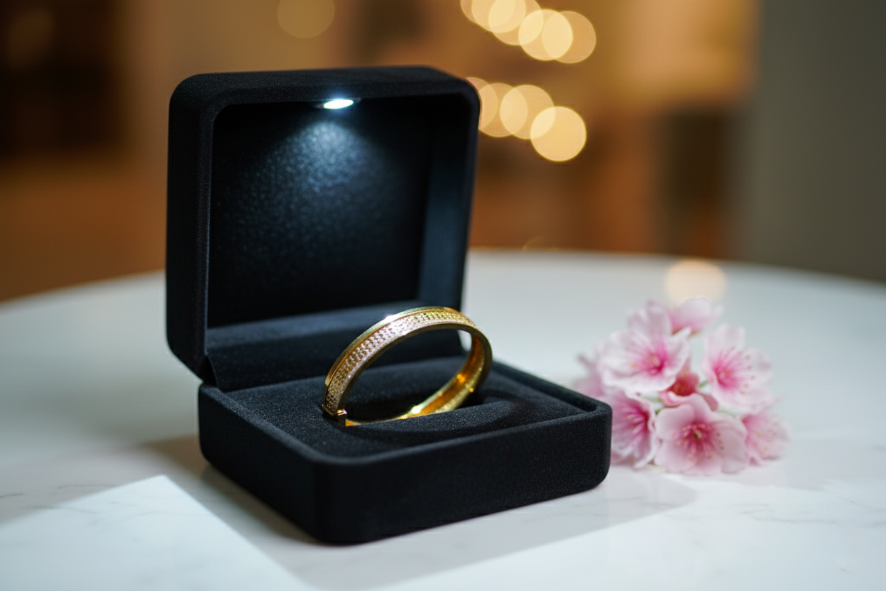 Star Studded free Size Bracelet