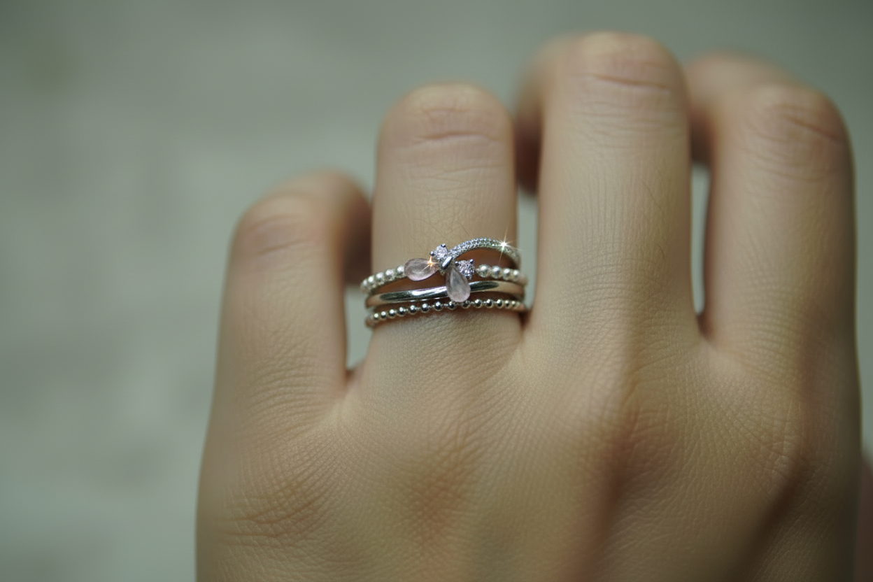 Silver Style Ring -1013