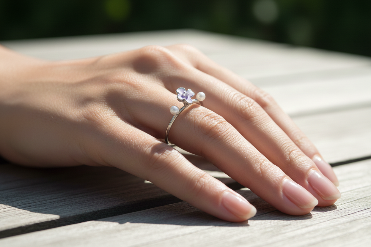 Silver Style Ring -1014