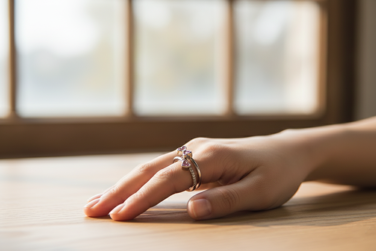 Silver Style Ring -1015