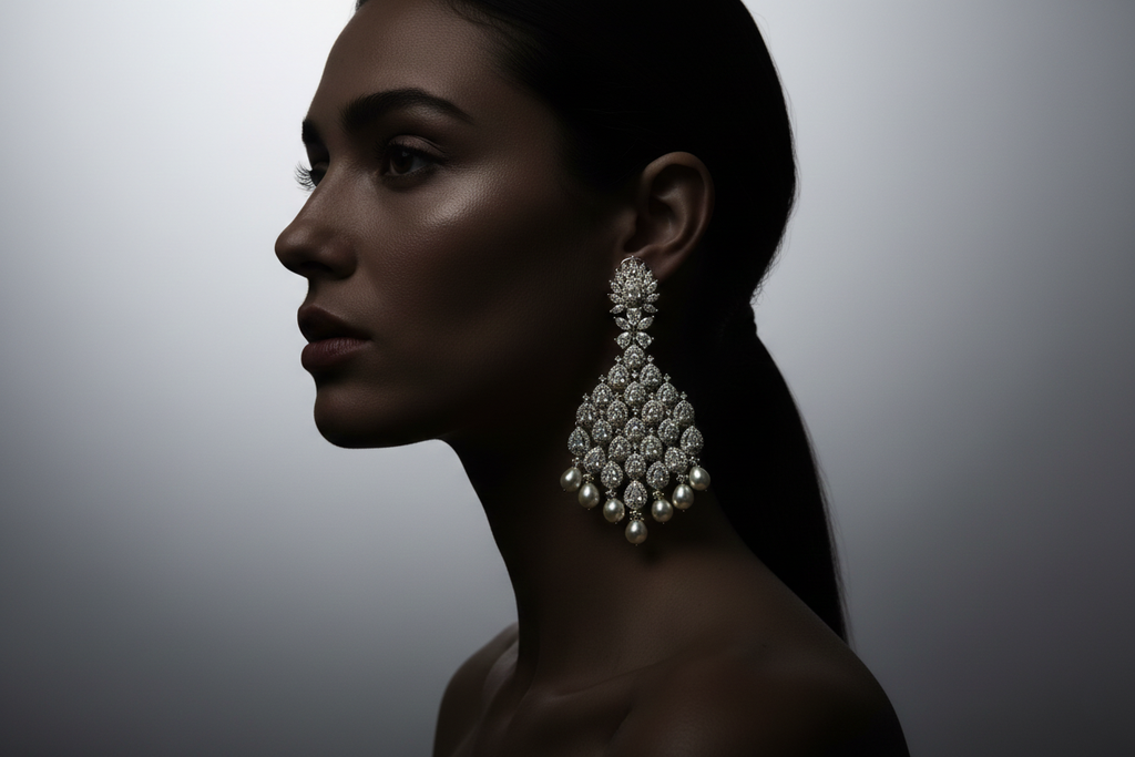 Hiranya Special Drop Jhumka Earrings