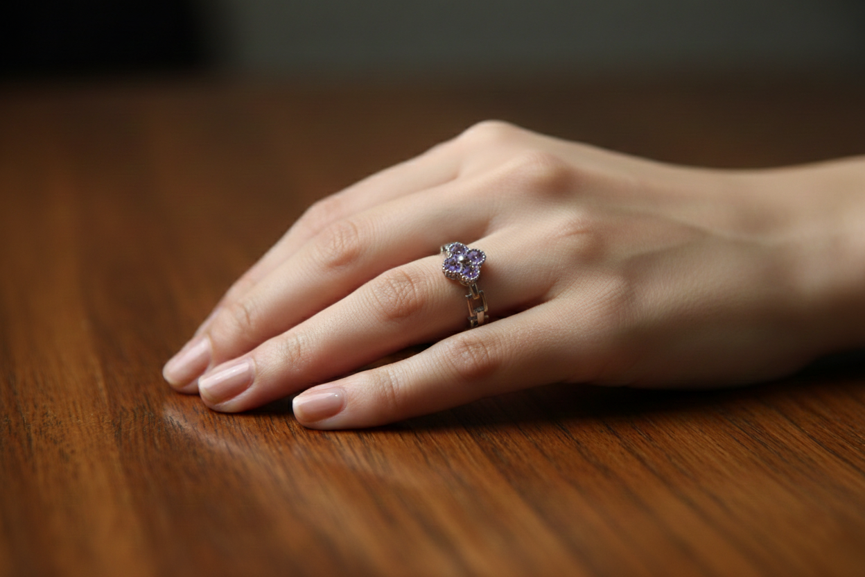 Silver Style Ring -1018