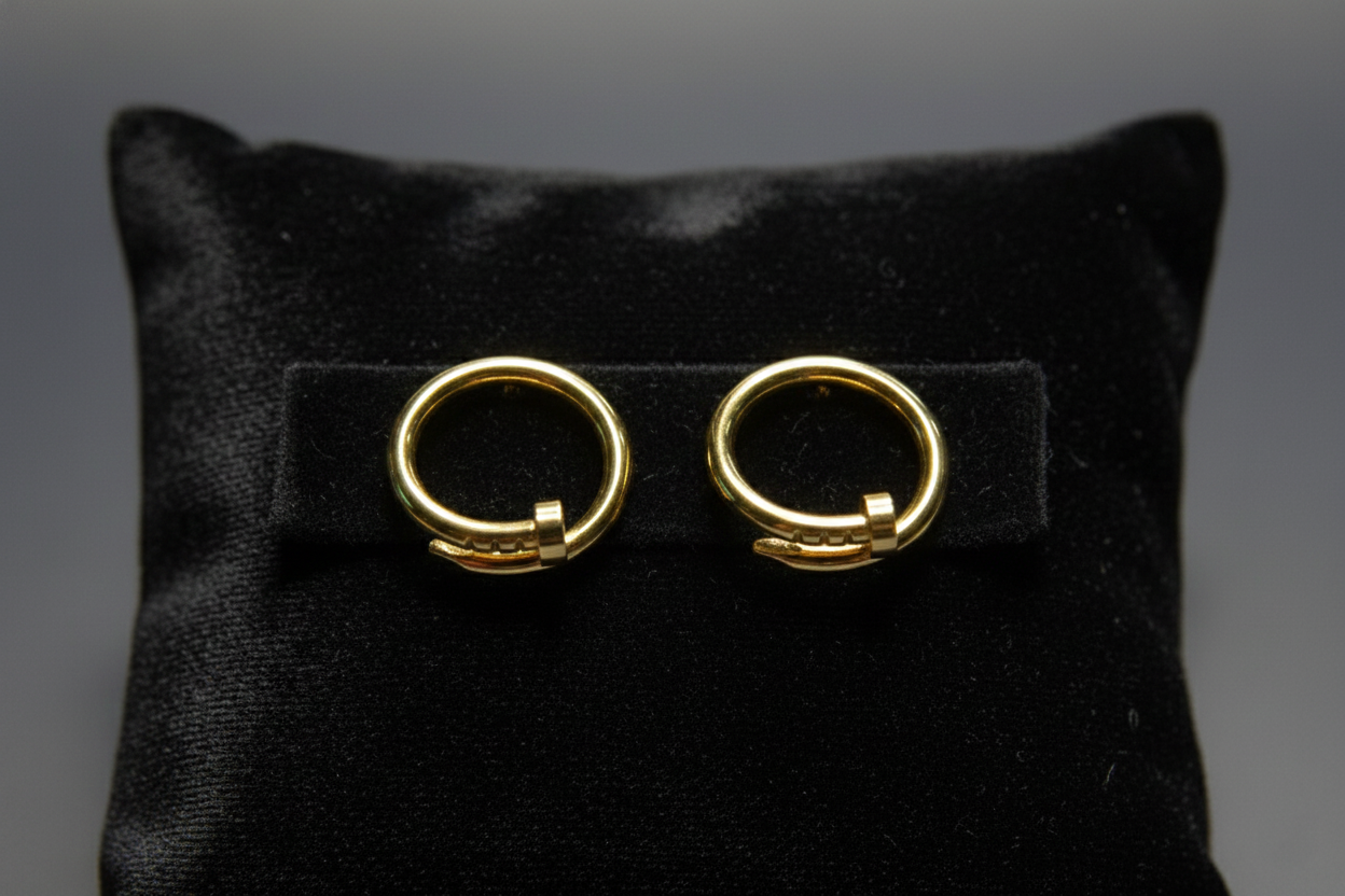 The Nail Loop Earrings