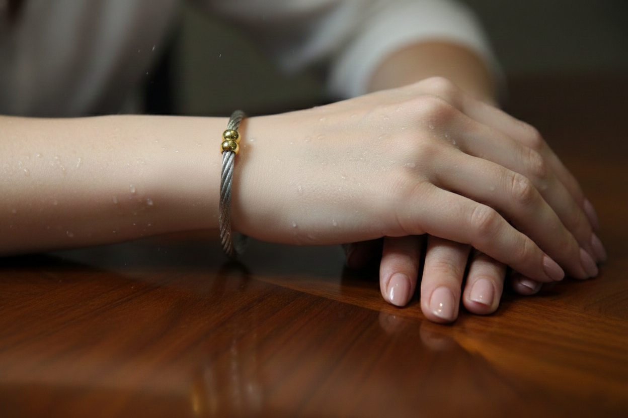 Sterling Silver Rope-Bracelet