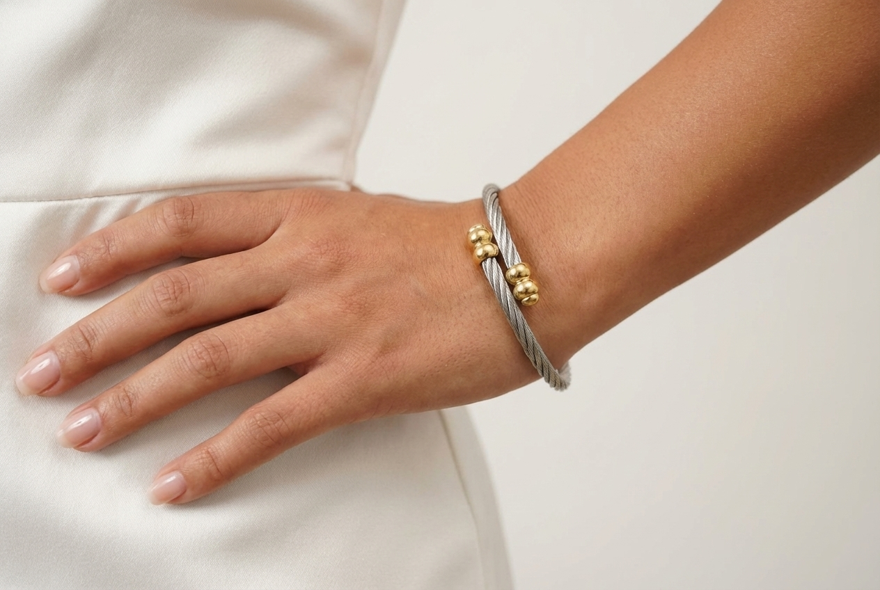 Sterling Silver Rope-Bracelet