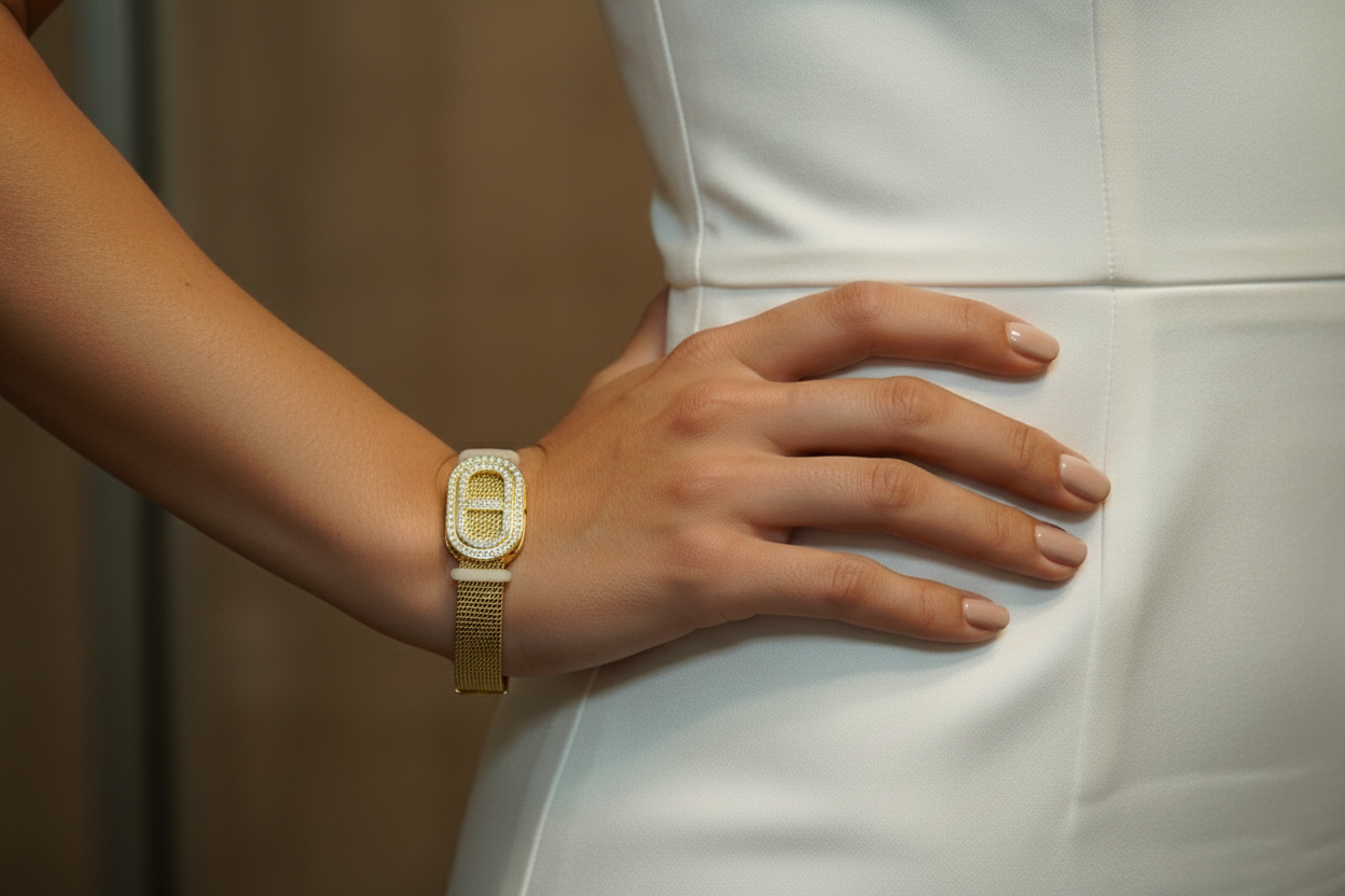 Hi-Fashion watch style super bracelet