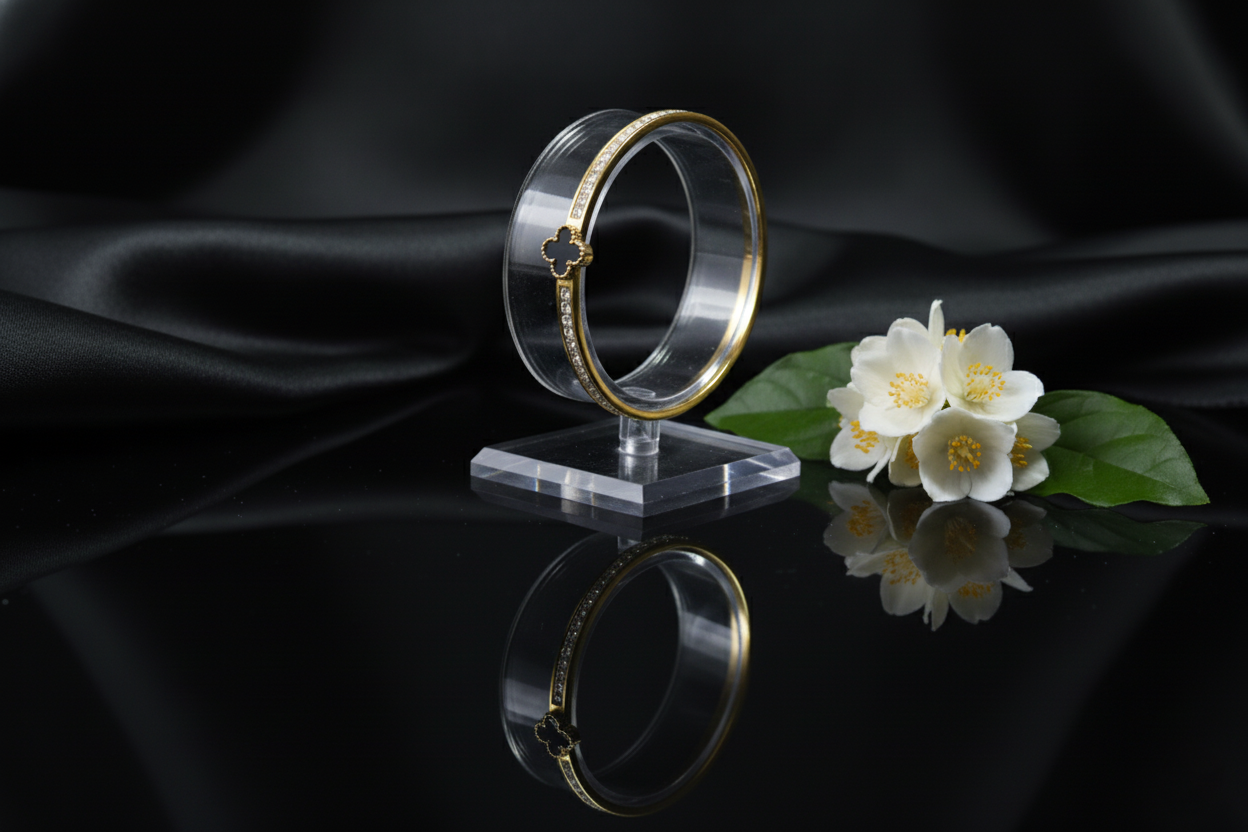 Black Clover Studded Bracelet