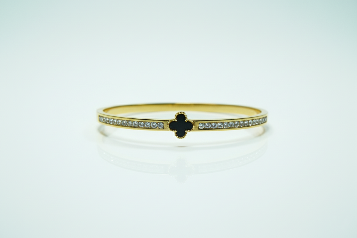 Black Clover Studded Bracelet