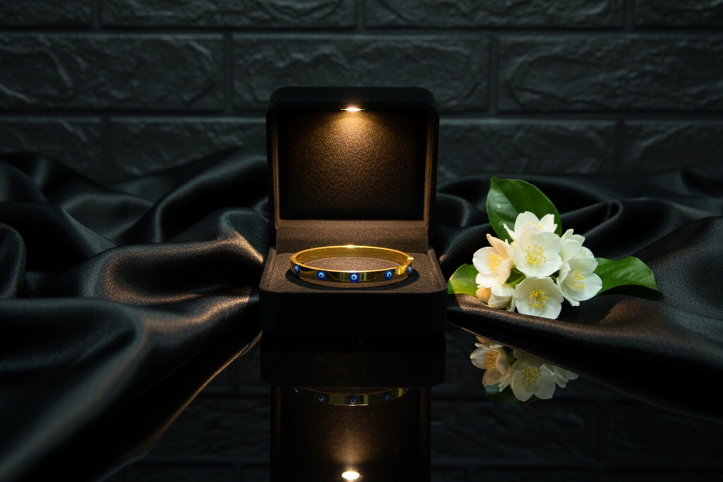 Evil Eye Glow Bracelet- Small Sized