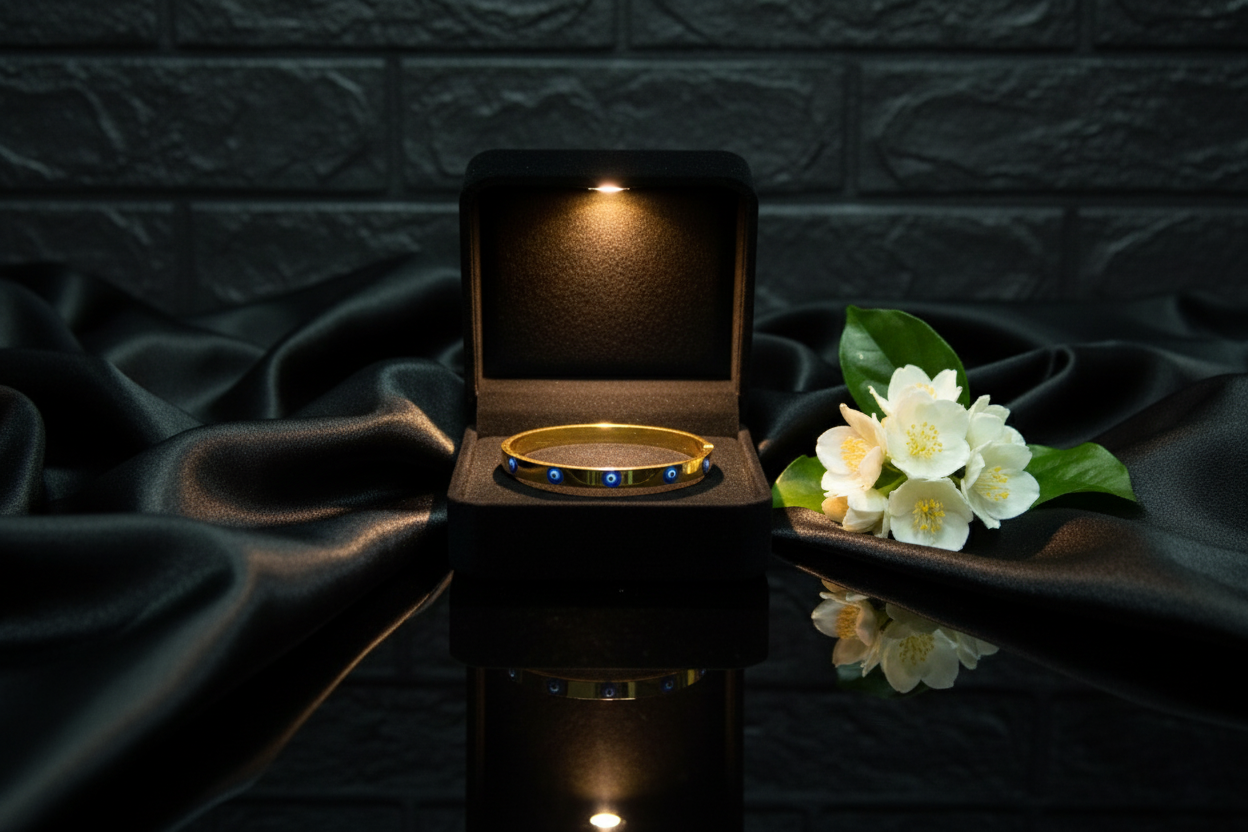 Evil Eye Glow Bracelet- Small Sized