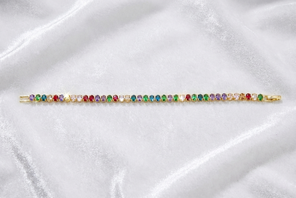 Multicoloured  stone Bracelet