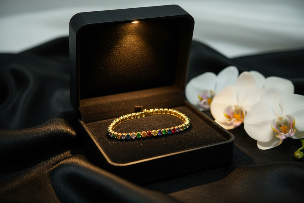 Multicoloured  stone Bracelet