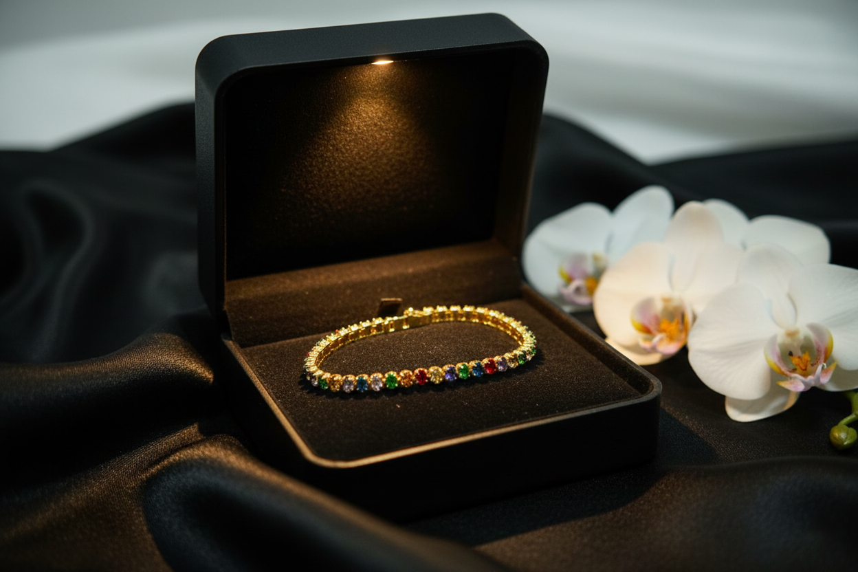 Multicoloured  stone Bracelet