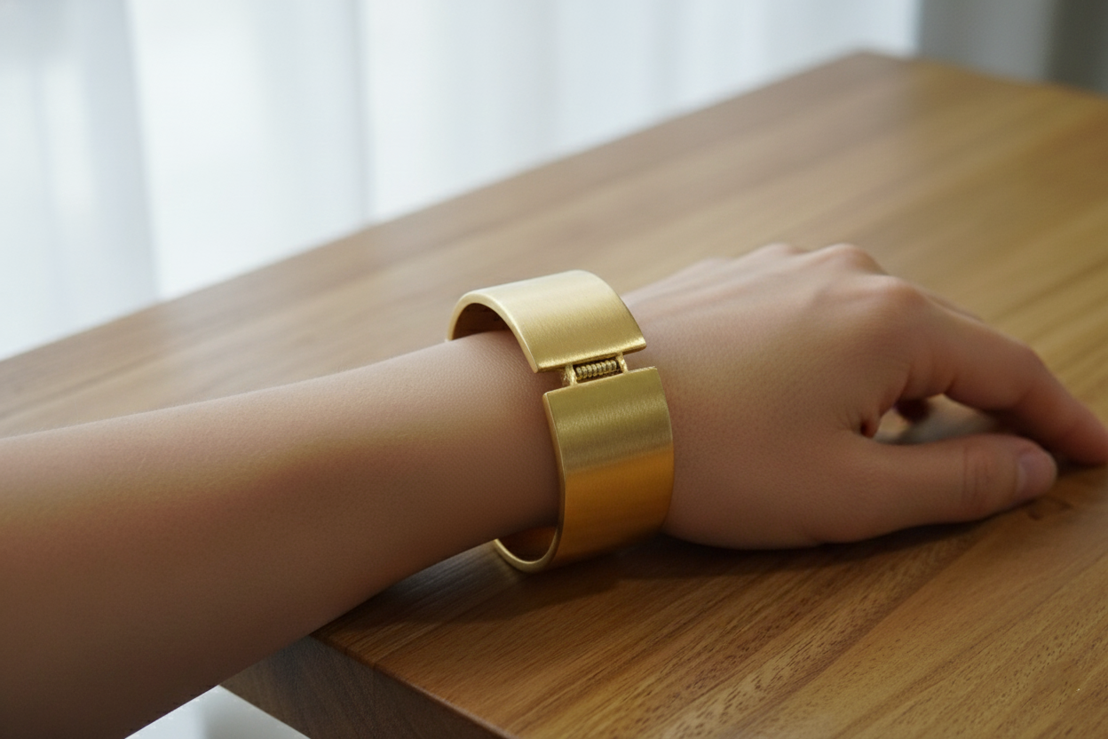 Gold Cuff Bracelet