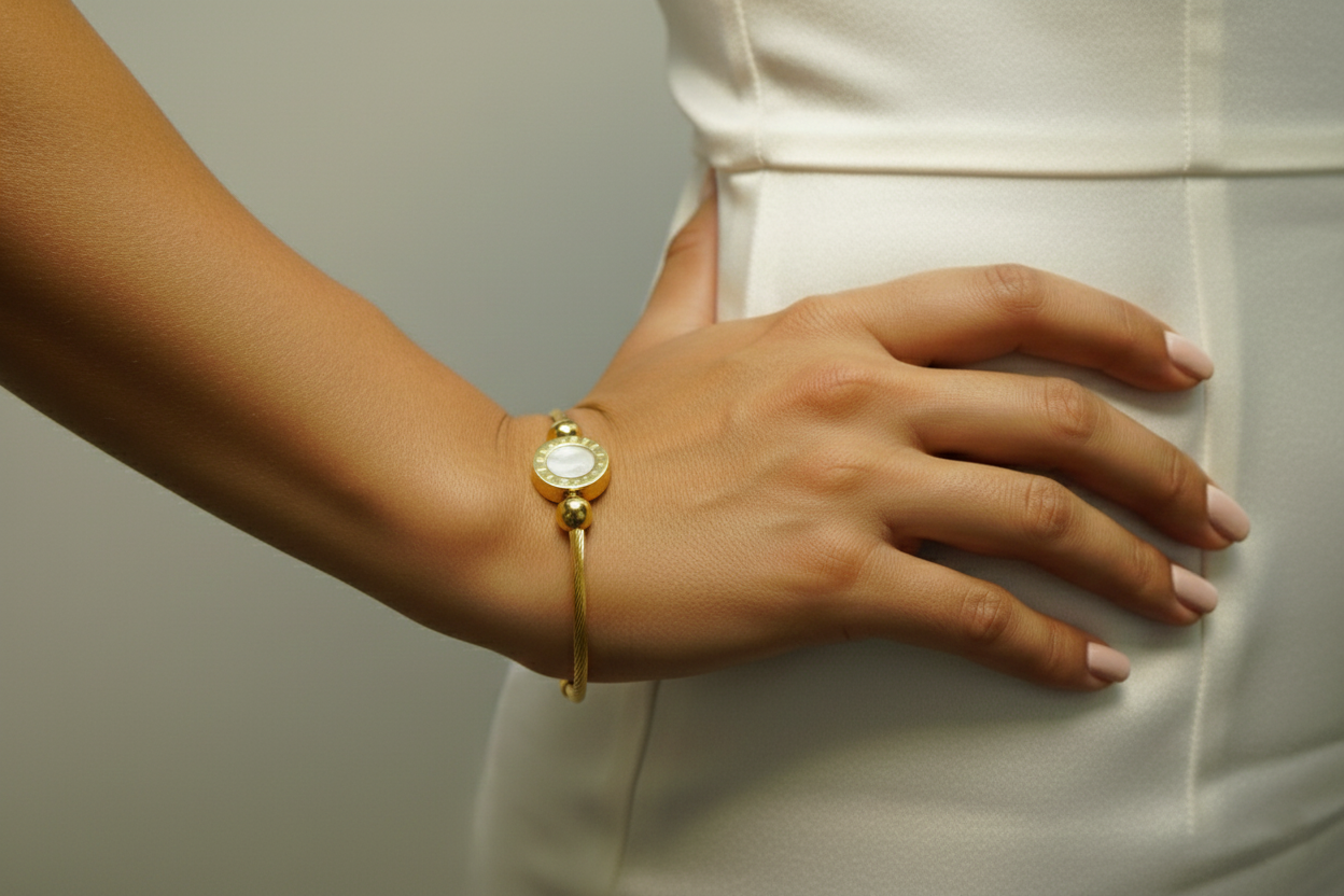 Kada style Branded designer Bracelet