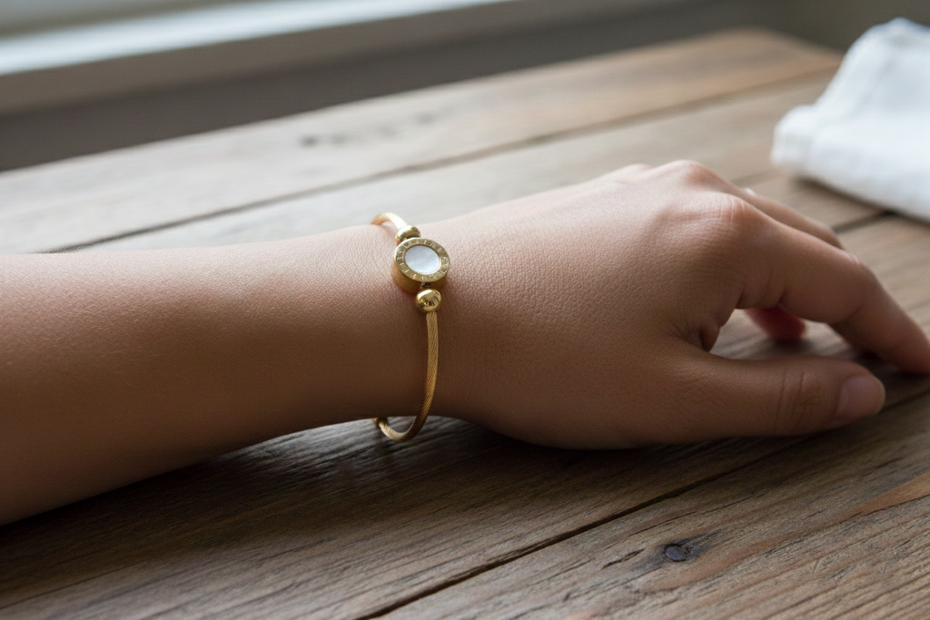 Kada style Branded designer Bracelet