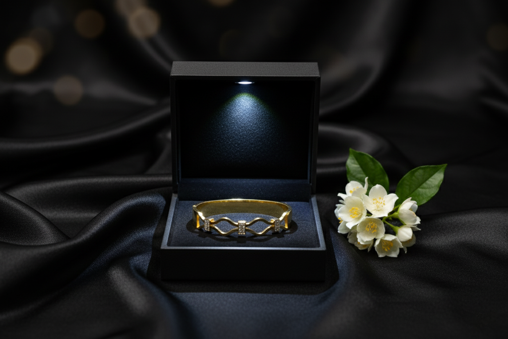 Gold Crystal Bracelet-Exclusive Design