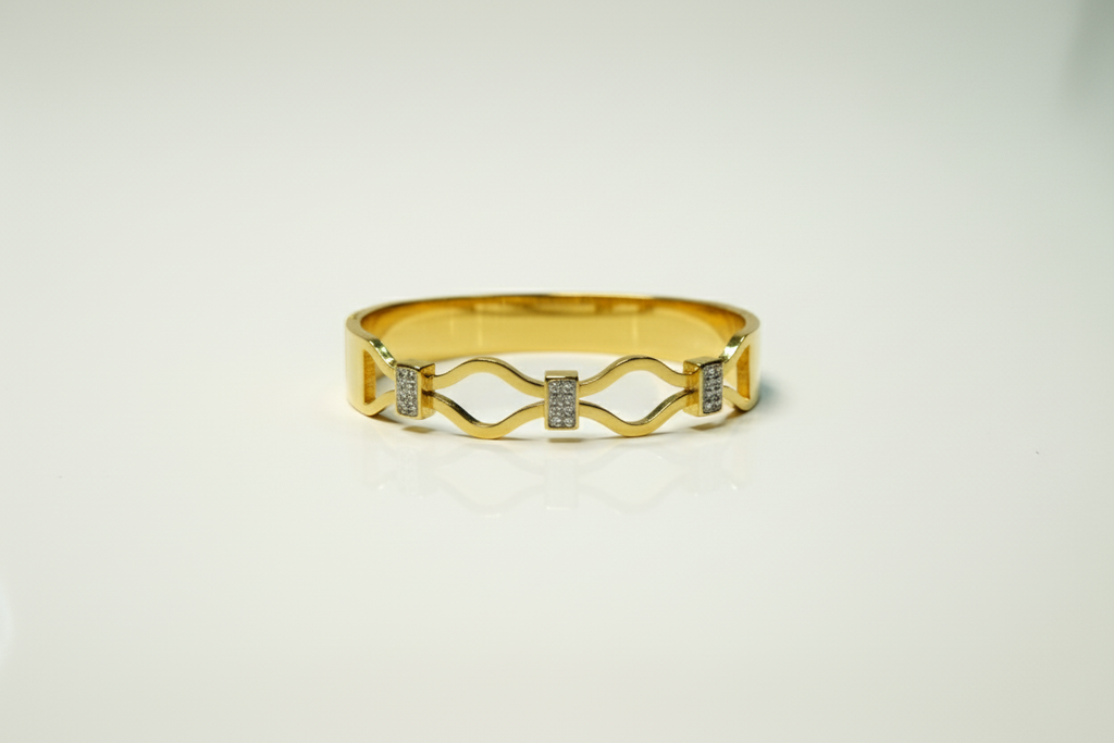 Gold Crystal Bracelet-Exclusive Design