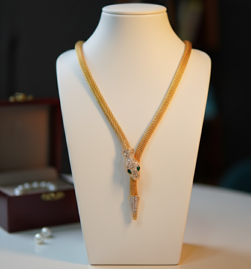 Snake Magnetic Choker Necklace