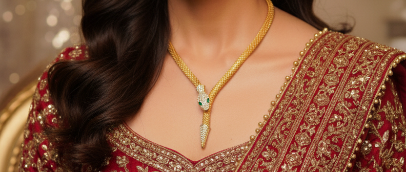 Snake Magnetic Choker Necklace