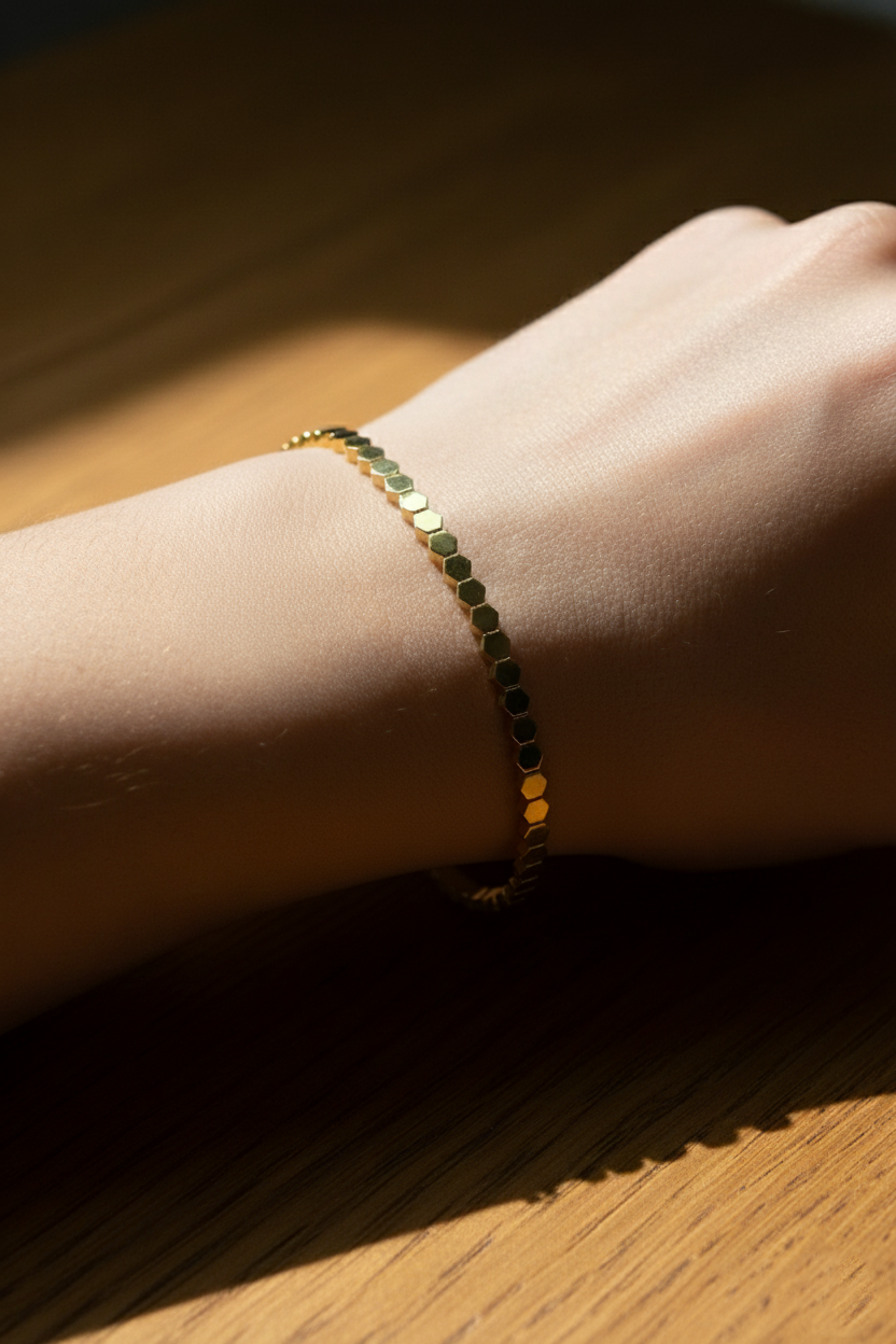Hexa Toned Bracelet-Small Size